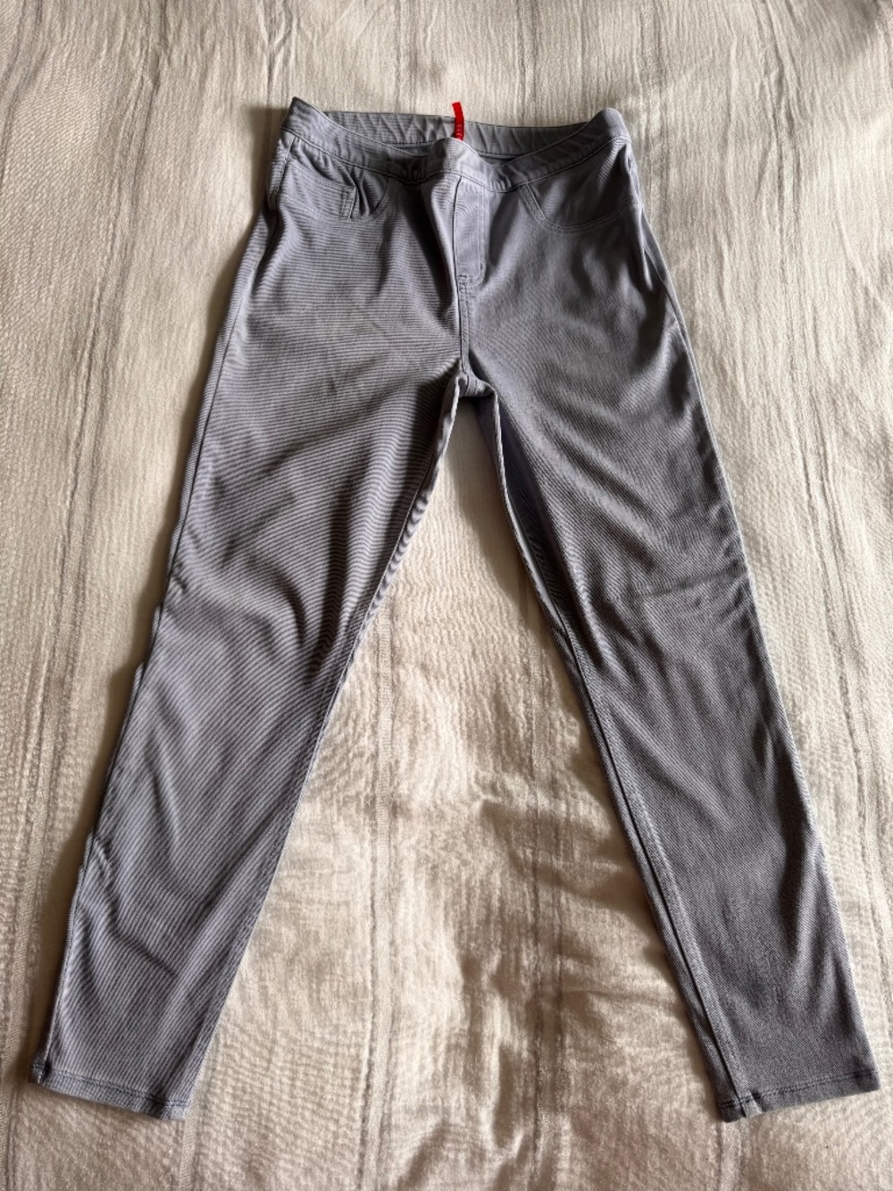 Ladies Spanx Leggings Light Blue XL